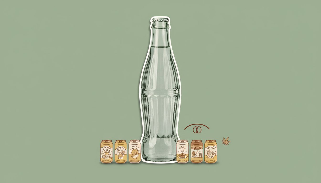 Jones Soda / Mary Jones case study illustration